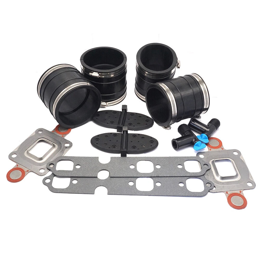 Exhaust Manifold Kit with Gasket for Mercruiser (32-44348T, 27-99757)