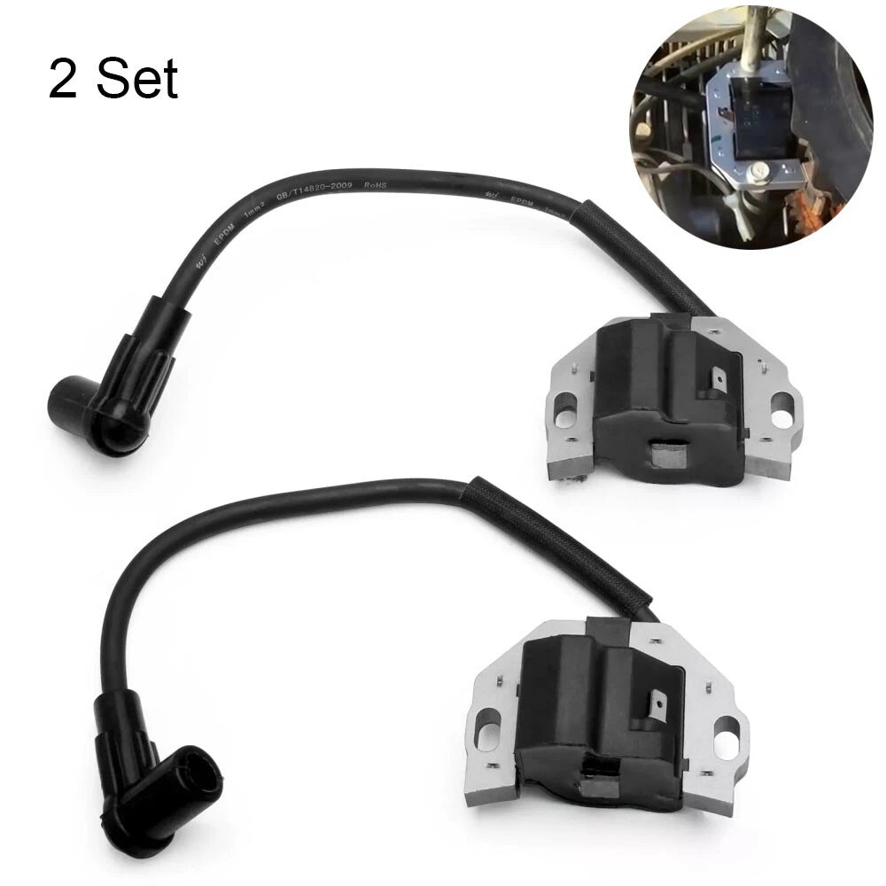 2 Pack Ignition Coil for Kawasaki Lawn Mower (21171-0743, 21171-0711, 21171-0738)