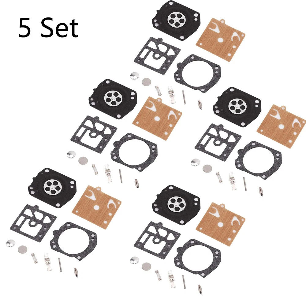Set of 5 Carburetor Repair Kits for Stihl 027 029 039 044 MS270 MS290 MS390 K10-HD