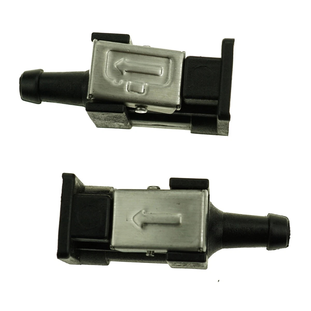 2X Fuel Line Connectors for Yamaha Outboard 8mm 6-250 HP (6YK-24305)
