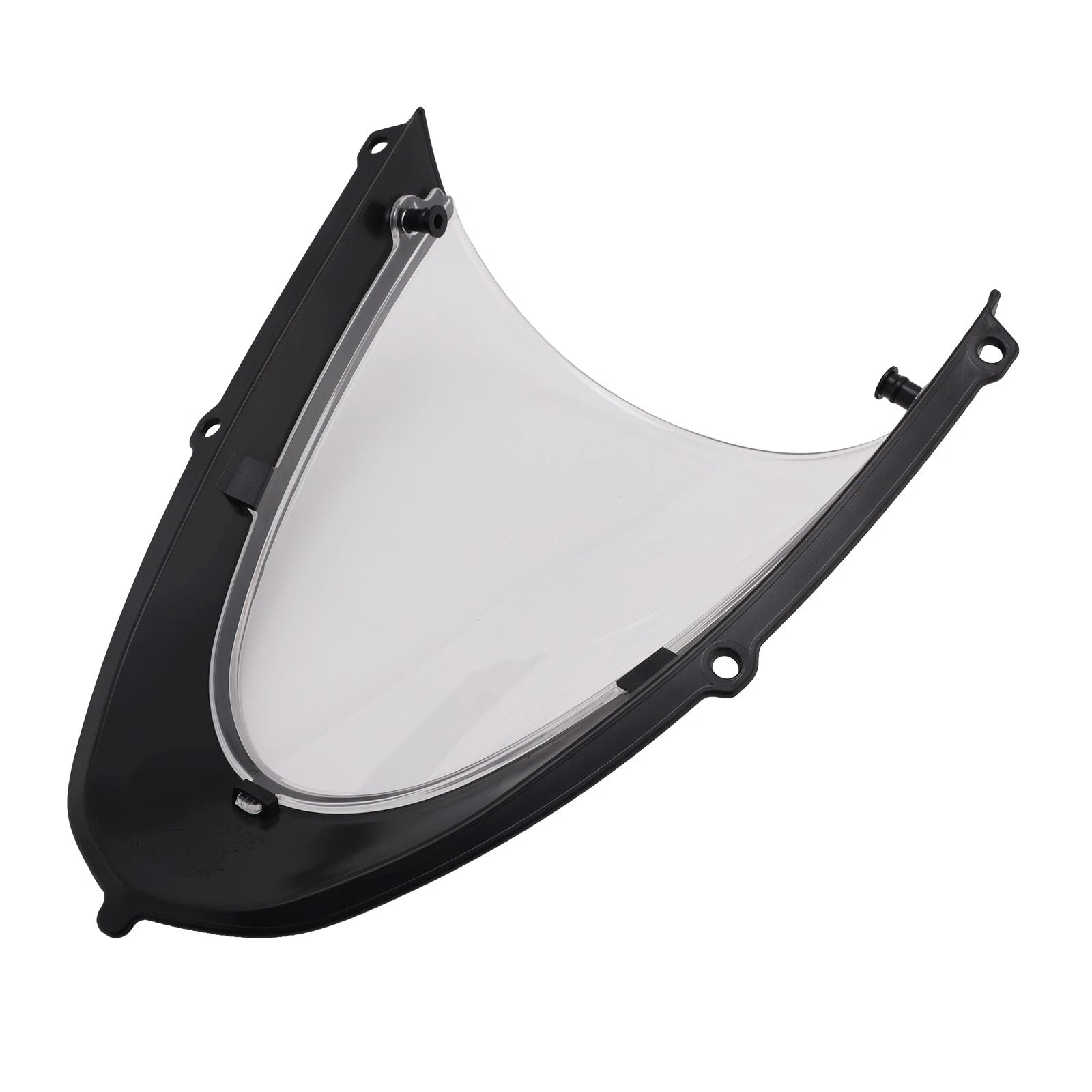 Headlight Fairing Windshield for Aprilia RS 660 (2020–2024) Matt Black + Clear