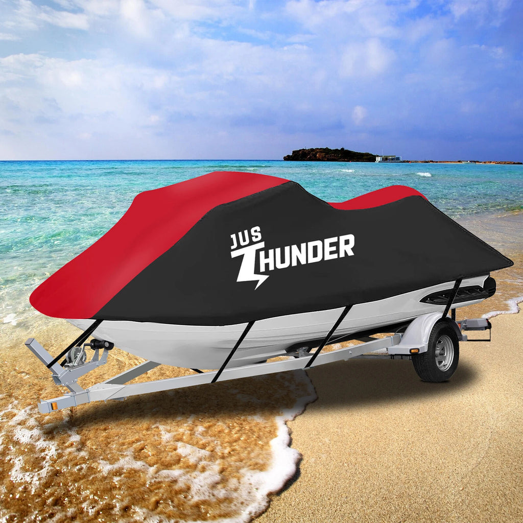 Waterproof Jet Ski Cover for Yamaha WaveRunner EX Deluxe, Sea-Doo Spark (2-3)