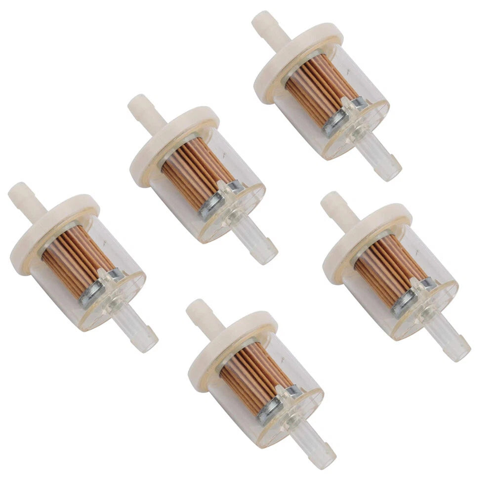 5X Fuel Filter for Briggs & Stratton Lawn Mower (493629, 5065, 5065D, 691035)