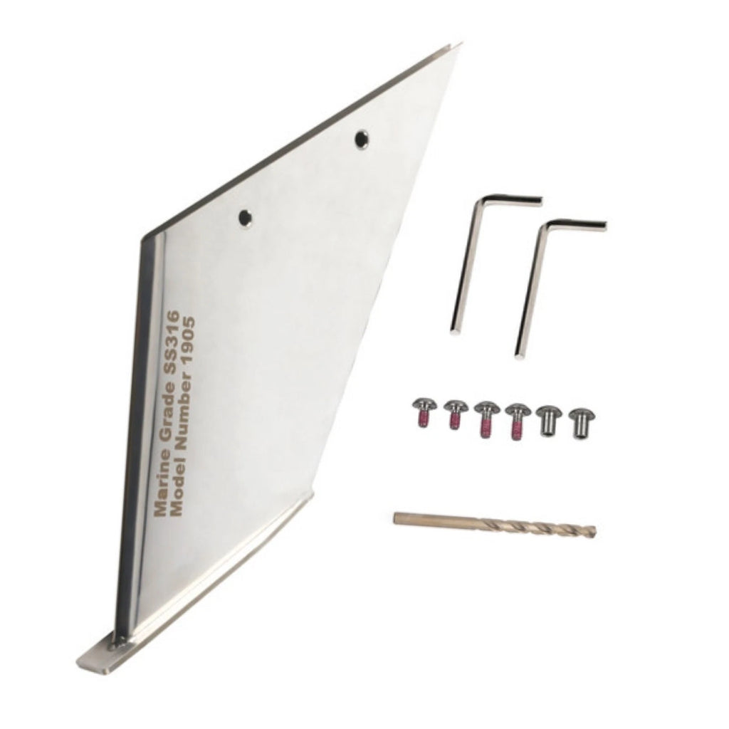 Stainless Steel Skeg Guard for Mercury 200-250HP Optimax & Pro XS (2000–2023)