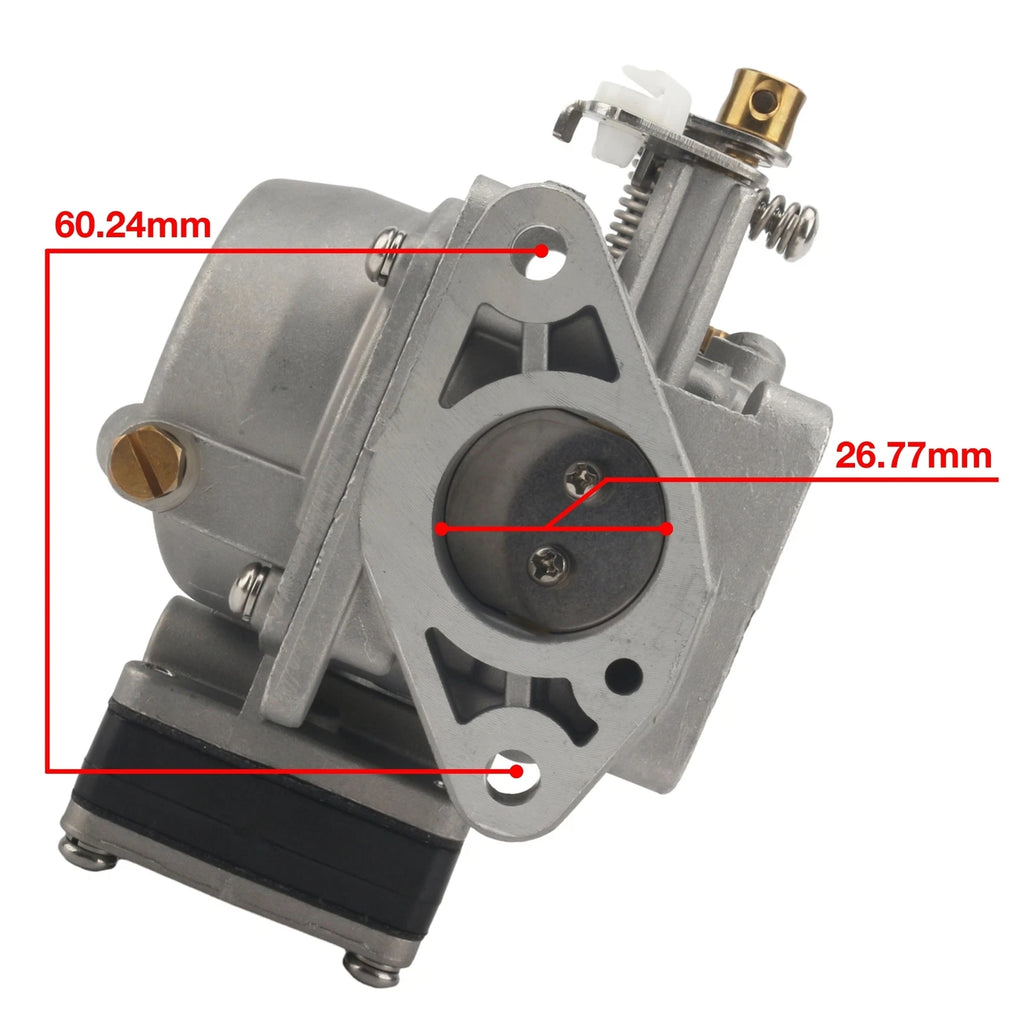 Carburetor with Gasket for Nissan Tohatsu 5HP (NS5A, NS5B, M5A, M5B)
