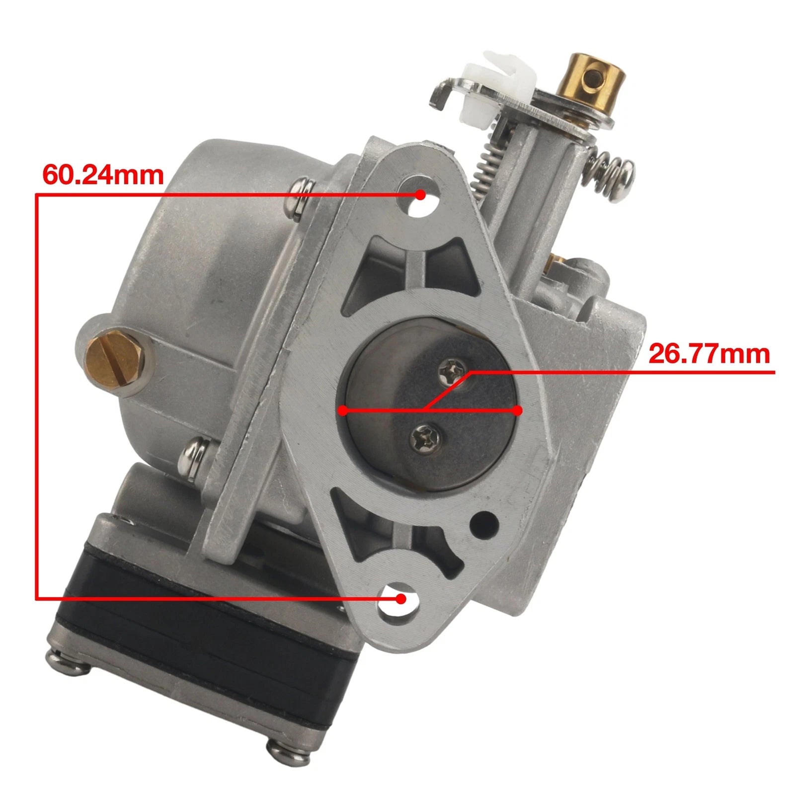Carburetor with Gasket for Nissan Tohatsu 5HP (NS5A, NS5B, M5A, M5B)