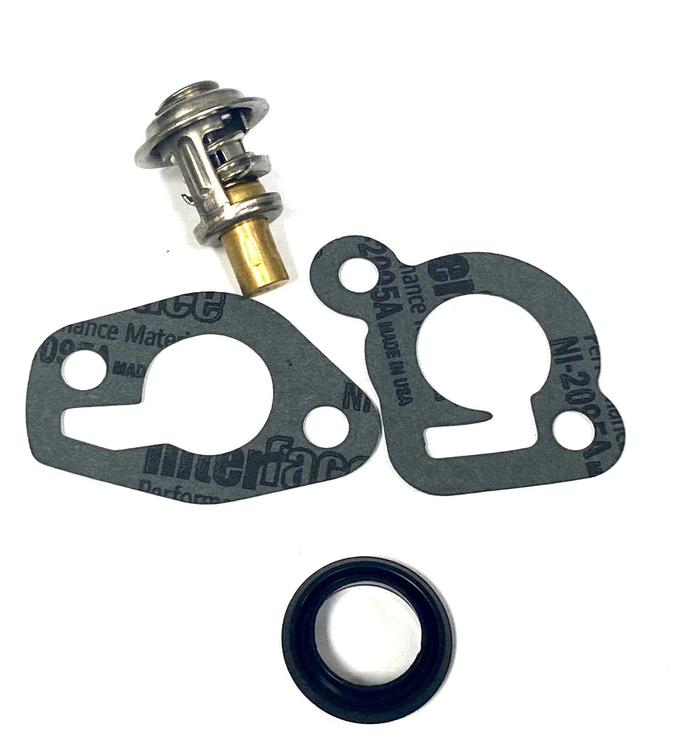 Thermostat Kit for Mercury Mariner Outboards Sea Pro 6-25 HP (14586A3, 13121, 9-79805)