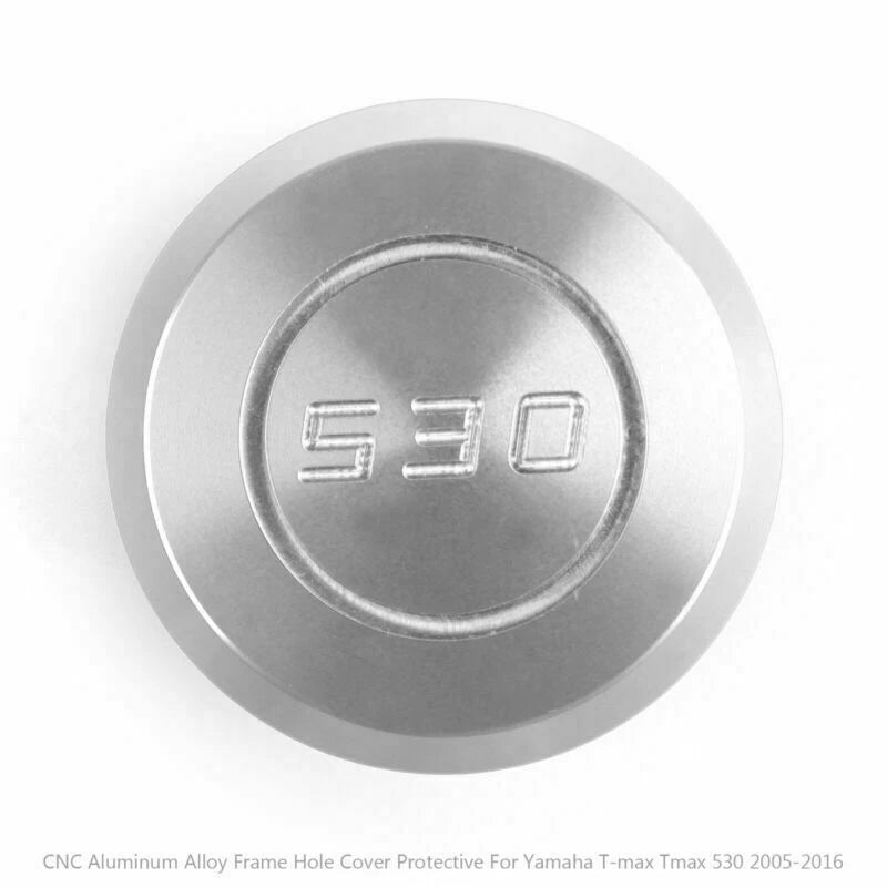 CNC Frame Hole Cover Guard for Yamaha T-max 530 (2005–2016) Silver