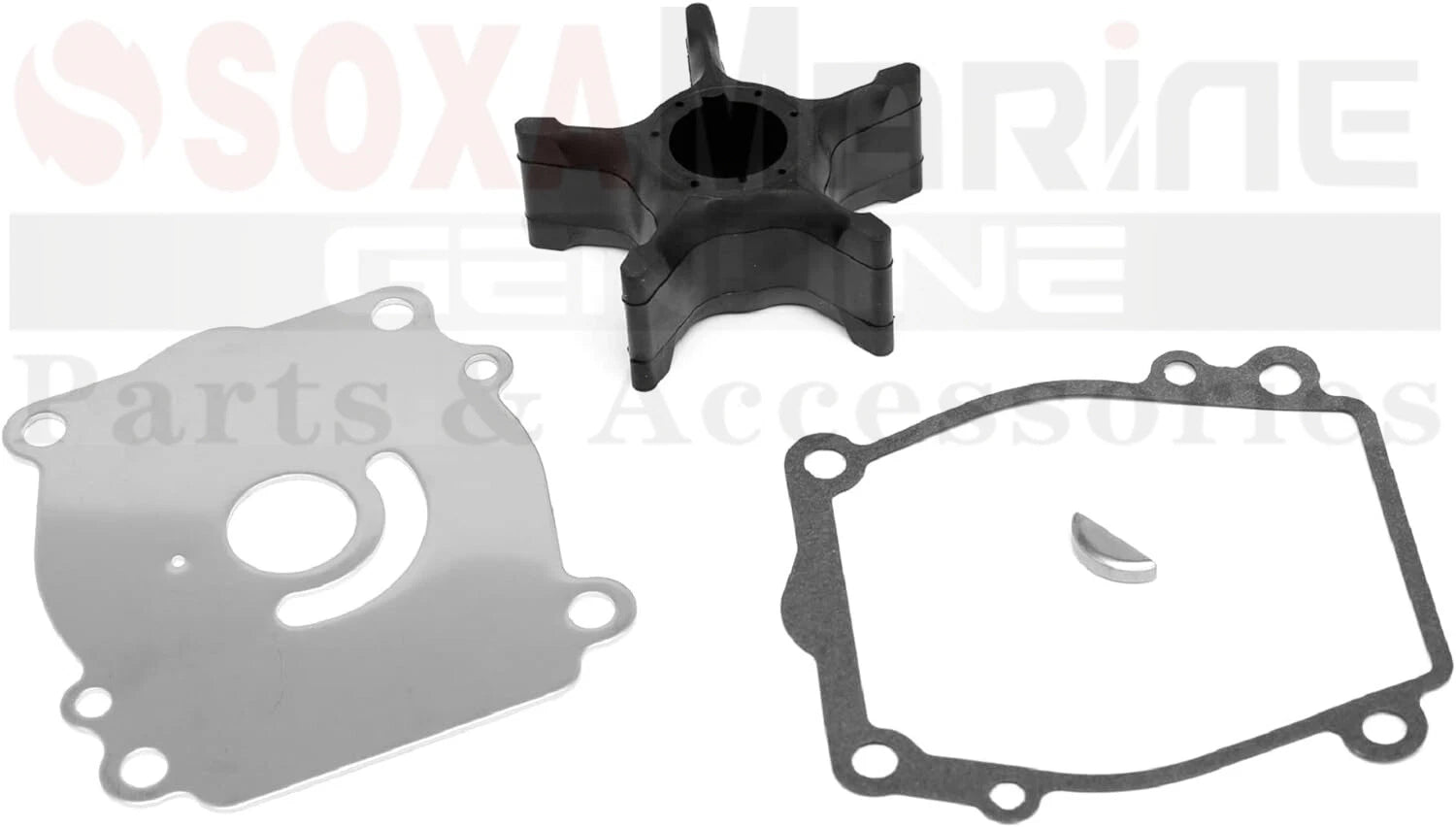Water Pump Service Kit for Suzuki 2-Stroke 150-225 HP Outboard (18-3253, 17400-87D01)