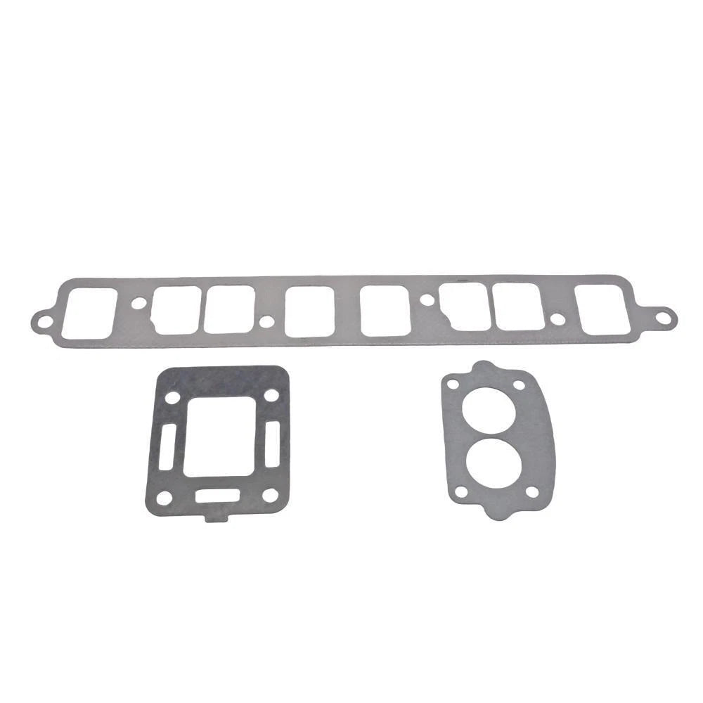 Exhaust Manifold Kit Gasket & Plug for Mercruiser (27-997772, 27-53354, 8M0119211)