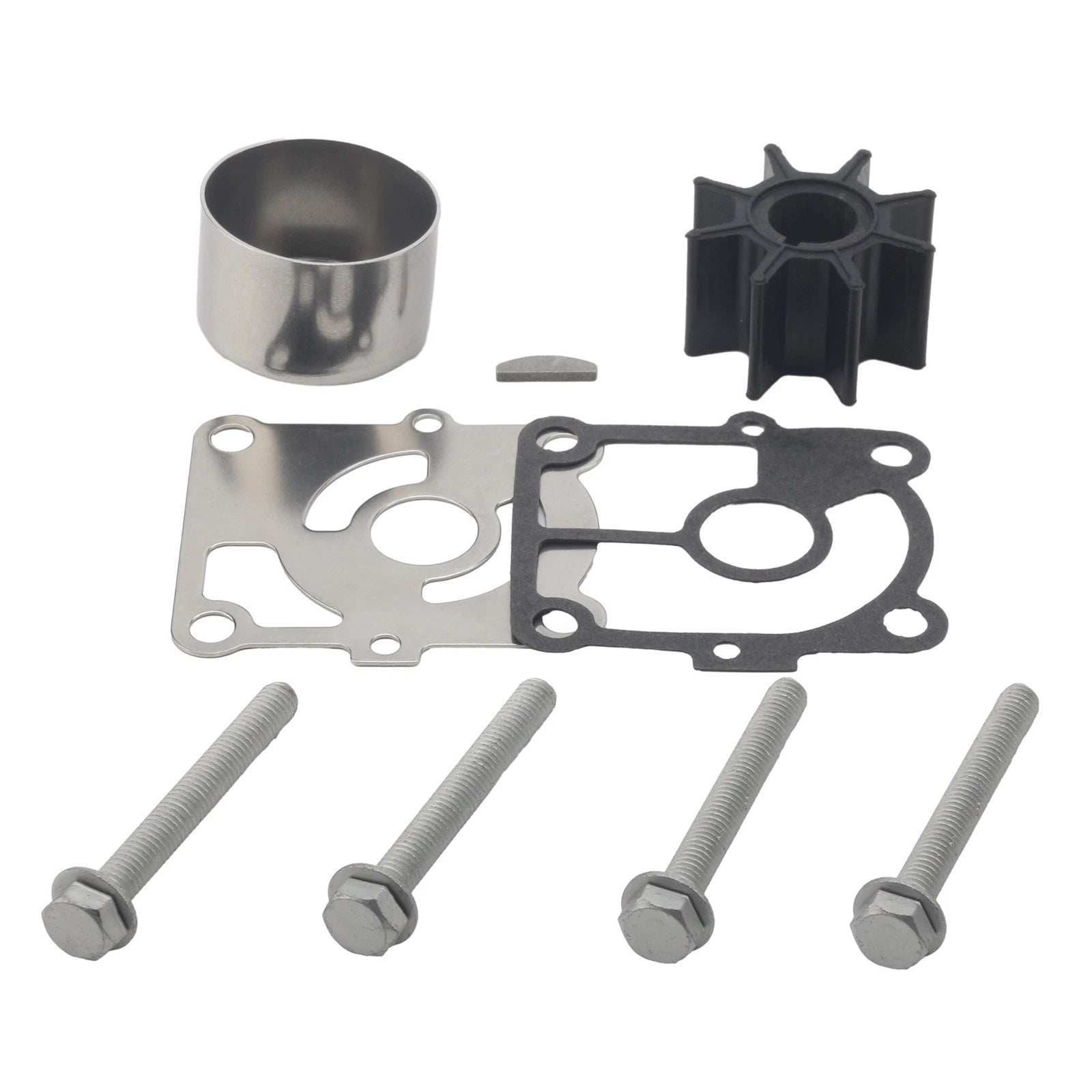 Outboard Water Pump Repair Kit for Nissan Tohatsu 9.9 15 20 E HP (1990–2023)