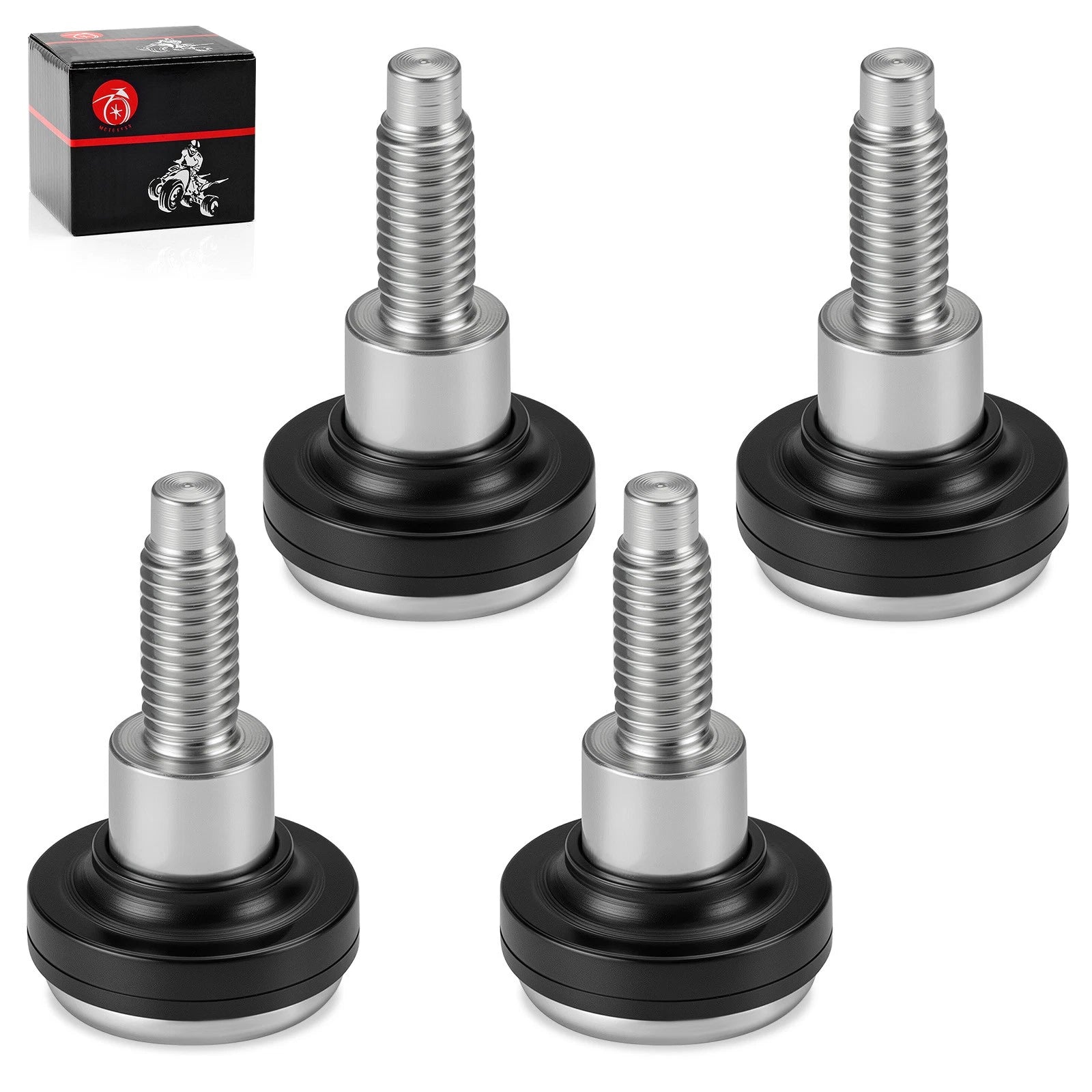 Set of 4 Valve Cover Shoulders w/ Bolts for Polaris RZR 570 900 1000 XP S (2011–2023)