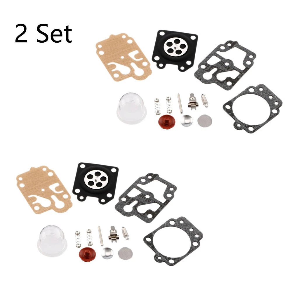 Set of 2 Carburetor Gasket Kit for Honda CG260 CG330 (43CC 52CC) 40-5/44F-5