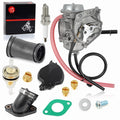 Carburetor with Intake Manifold & Tube Boot for Arctic Cat ATV 250 300 (2001–2005)
