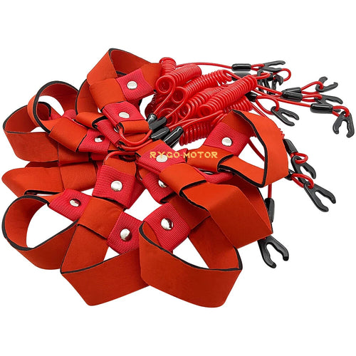 10x Stop Kill Safety Lanyard for Yamaha Jet Ski FX140 FX1 (1998–2009)