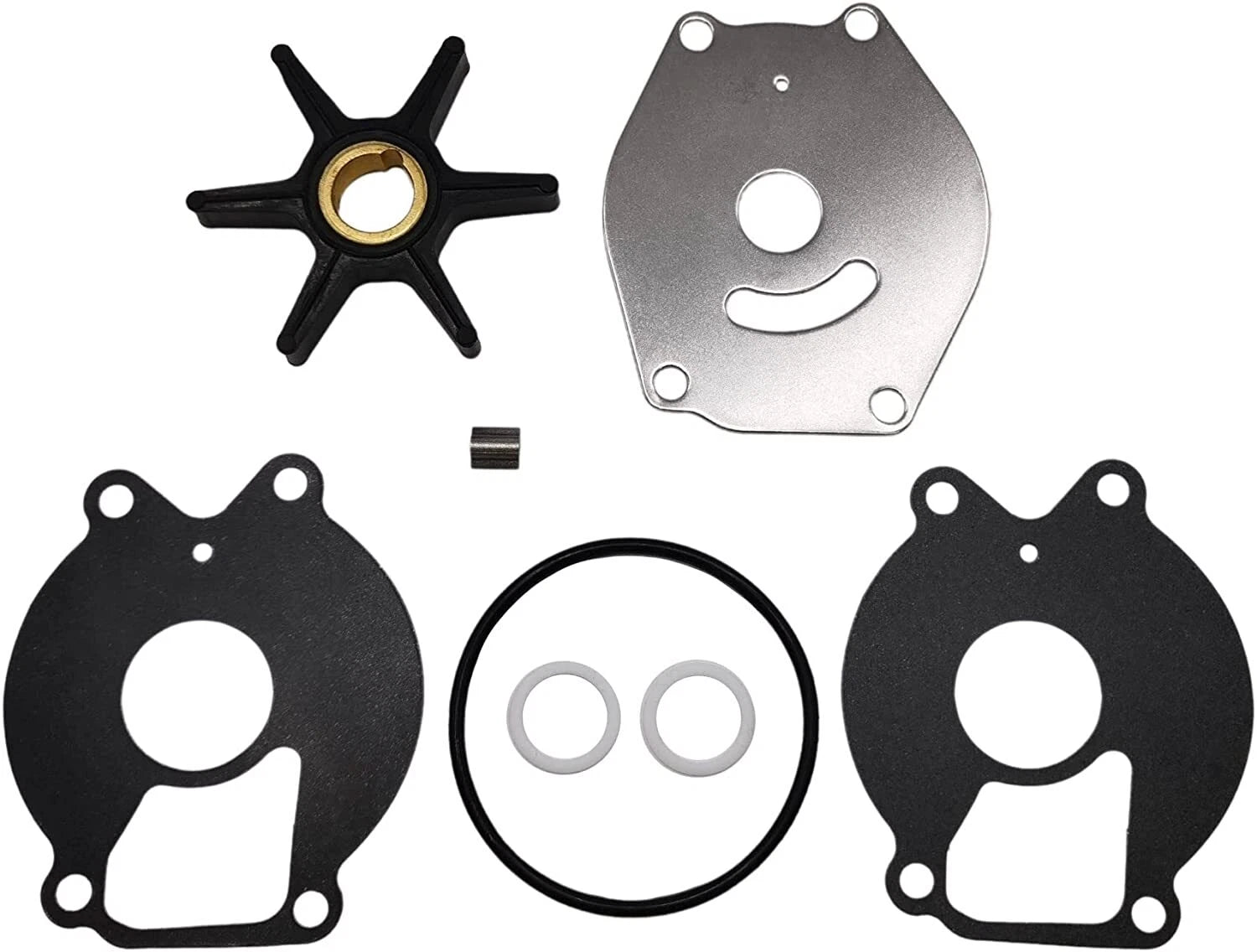Water Pump Impeller Kit for Mercury 20 25 HP Sea Pro Outboard (47-85089T7)