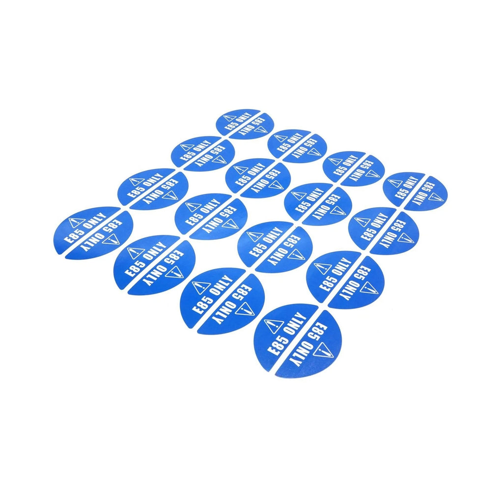 E85 Sticker for Gas Cap - Fleet Vehicles