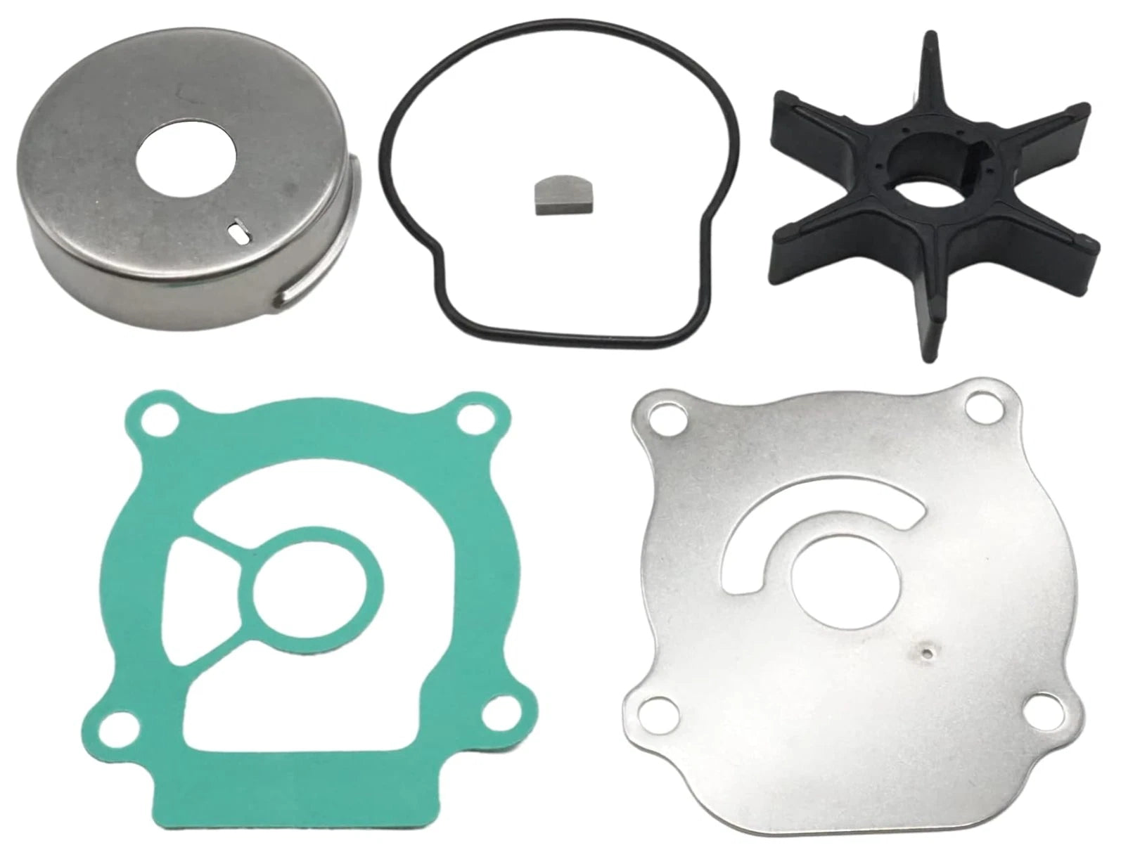 Outboard Water Pump Impeller Repair Kit 17400-88L00 for Suzuki 40-60 HP (1990–2023)