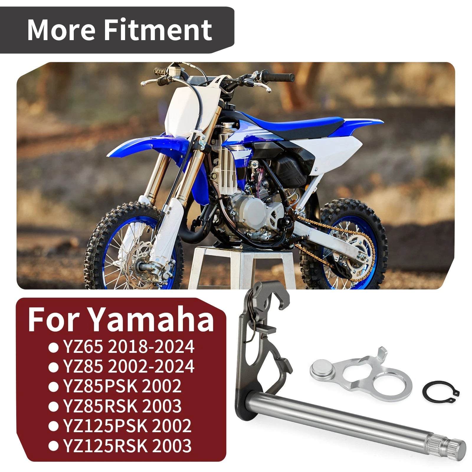 Shift Shaft Assembly for Yamaha YZ65 YZ85 (2002–2024) 5PA-18101-00-00
