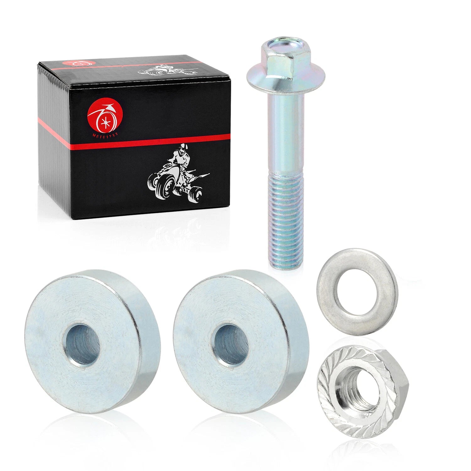 Rear Shock Conversion Upper Bushings w/ Hardware for Yamaha Blaster YFS200 (1988–2006)
