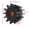 Water Pump Impeller for Jabsco Johnson Caterpillar (09-814B, 4L8470)