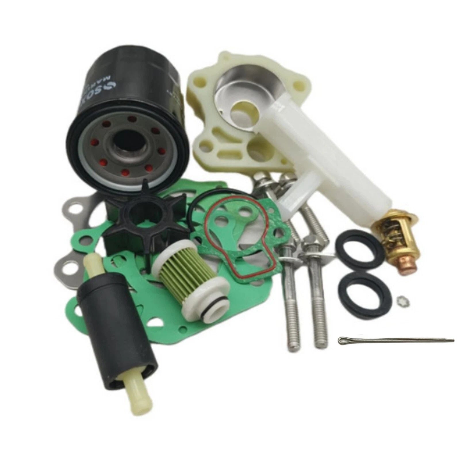 Maintenance Repair Kit for Yamaha 4-Str 50HP 60HP (6H3-W0078-01, 66M-12411-01)