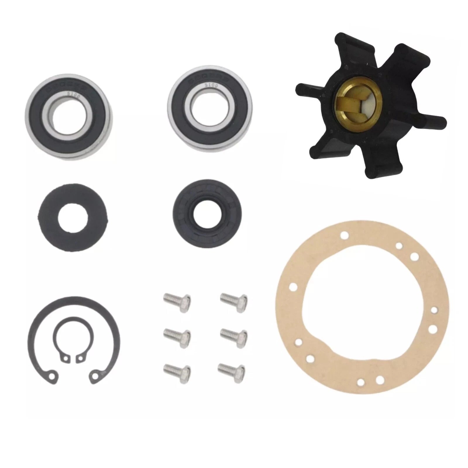 Sea Water Pump Repair Kit for Yanmar 2GM 2GMF 2GM20F