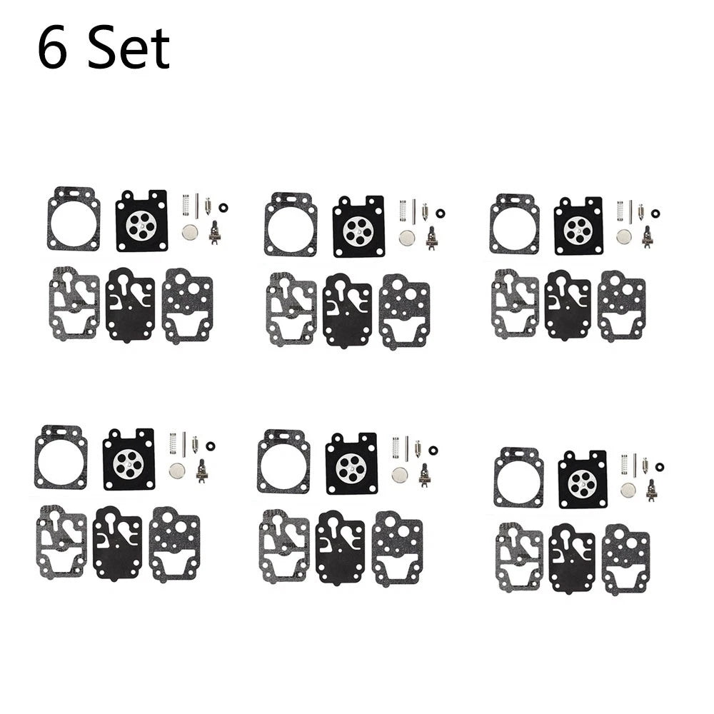Set of 6 Carburetor Gasket Repair Kit for Homelite Blower Trimmer (K10-WYC)