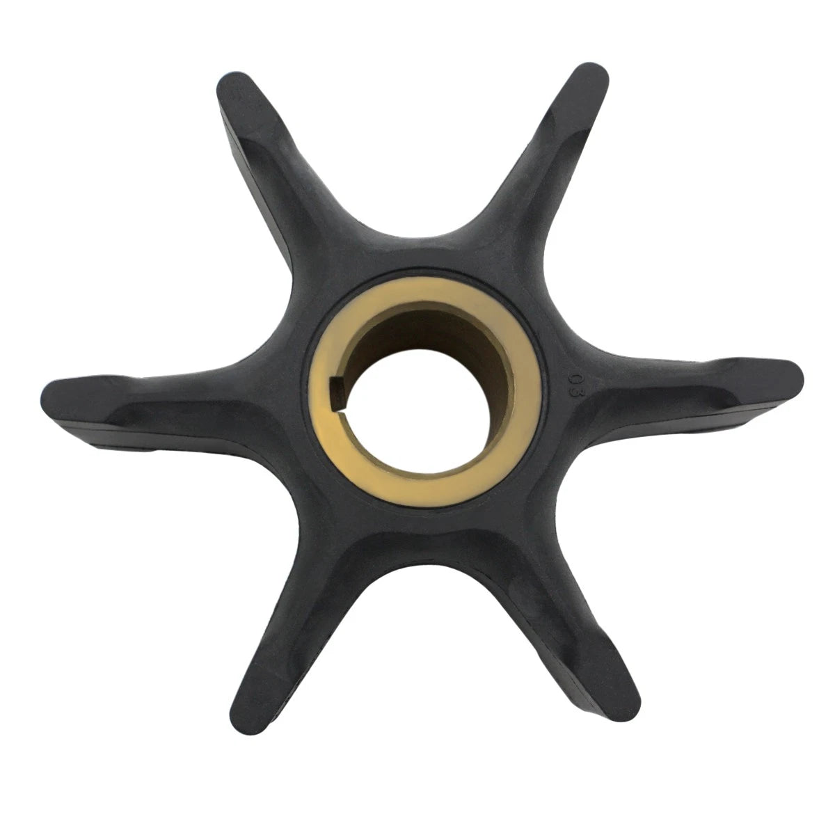 Water Pump Impeller with Key for Johnson Evinrude OMC 85-125HP (1985-2006)