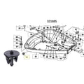 Telltale Water Spray Nipple for Johnson Evinrude OMC Outboard (0321885)