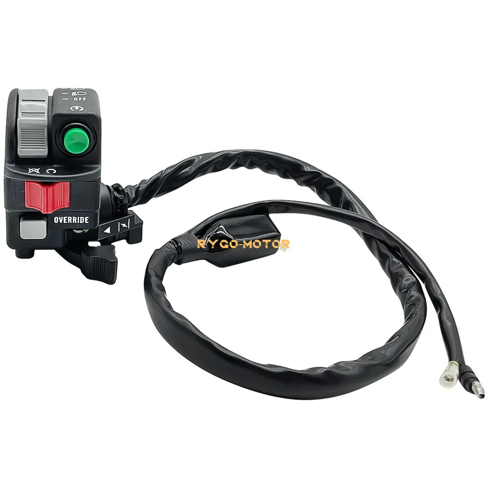 Handlebar Start Stop Switch Headlight for Kawasaki Prairie 300 360 400 (2002–2013)