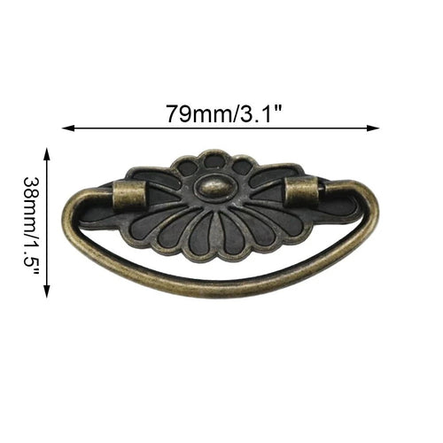 10Pcs Zinc Alloy Drawer Knob Pulls for Cabinet Hardware
