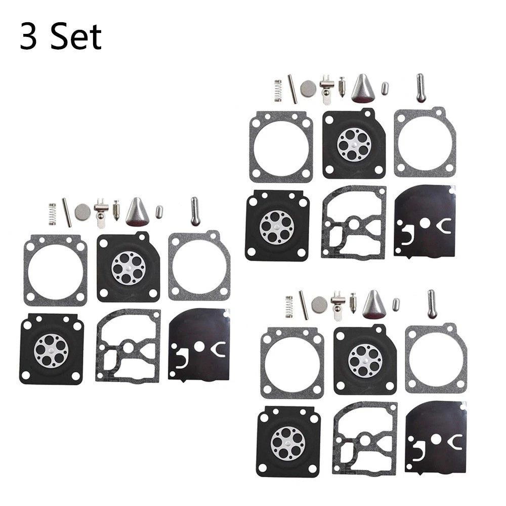 Set of 3 Carburetor Repair Parts for Stihl MS191 MS192T (Zama RB-69 531004553)