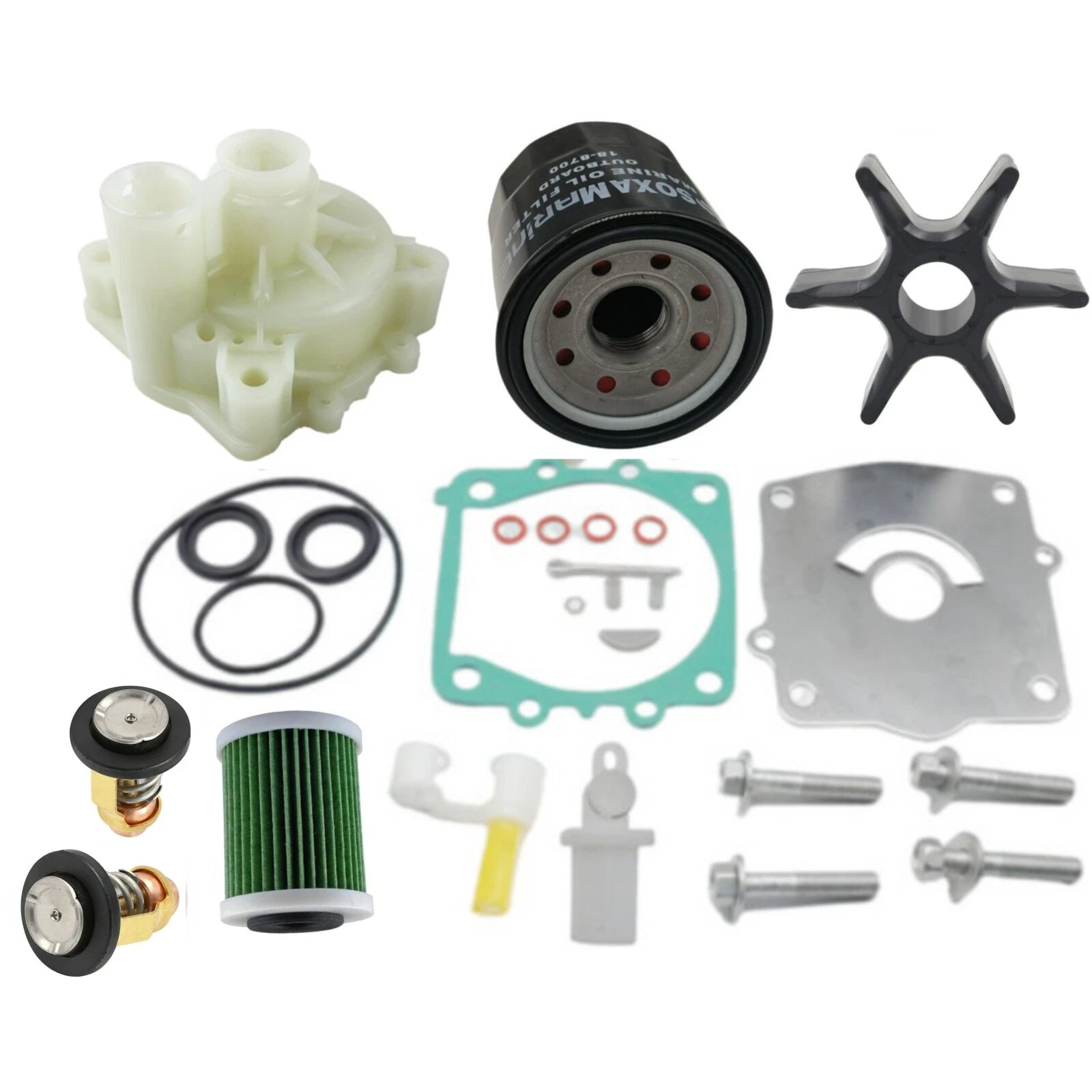 Outboard Maintenance Repair Kit for Yamaha 200/225HP (F200C F225B) 61A-W0078 6P3-WS24A
