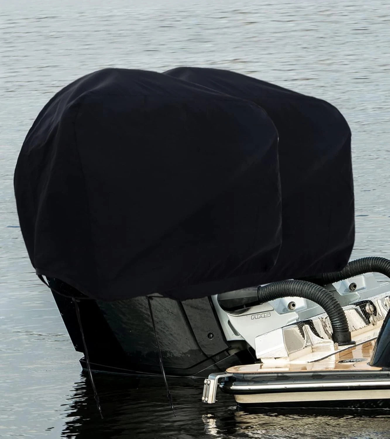 Outboard Motor Hood Cover for Honda 30-60 HP (Waterproof, Black)