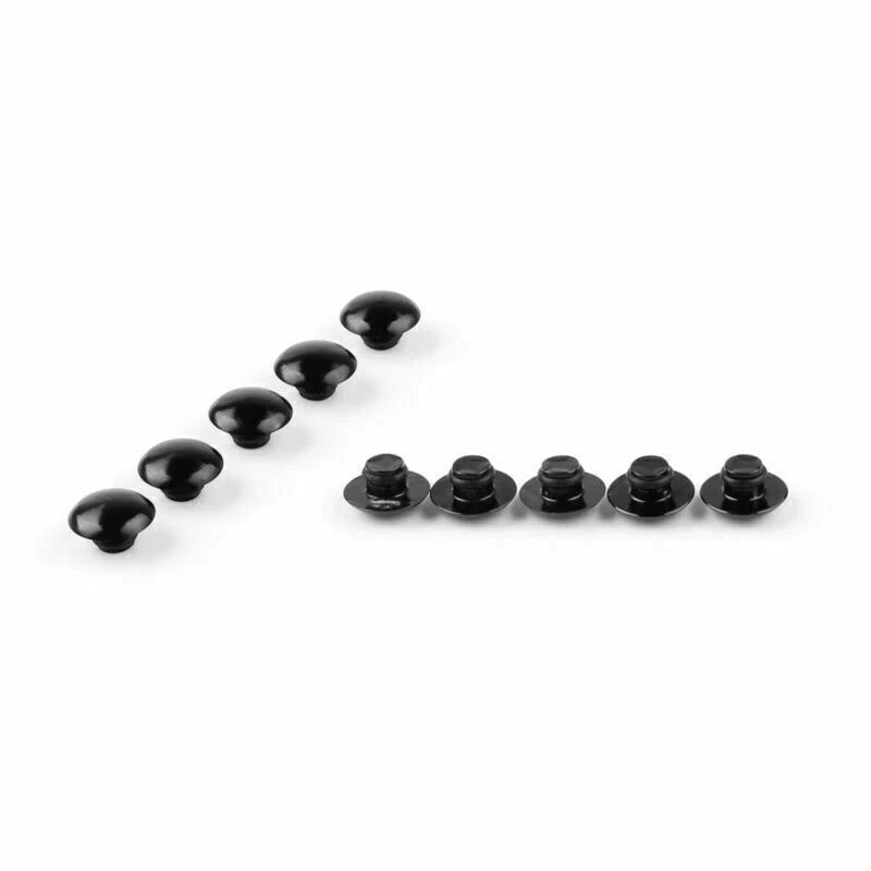 Set of 8 Hex Socket Bolt Screw Nut Head Cover Caps for M6 6MM Motorcycle