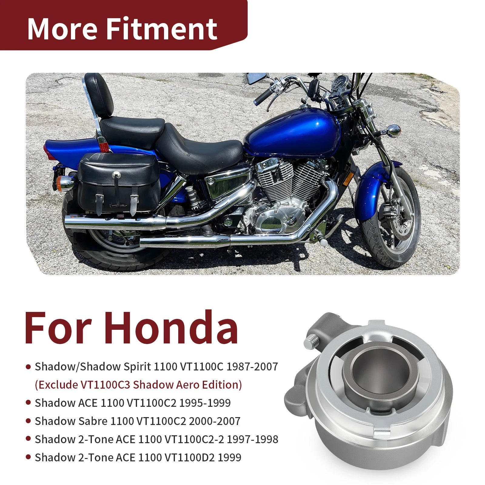 Speedometer Drive Gear Box Hub for Honda Shadow Sabre 1100 VT1100C2 (2000–2007)