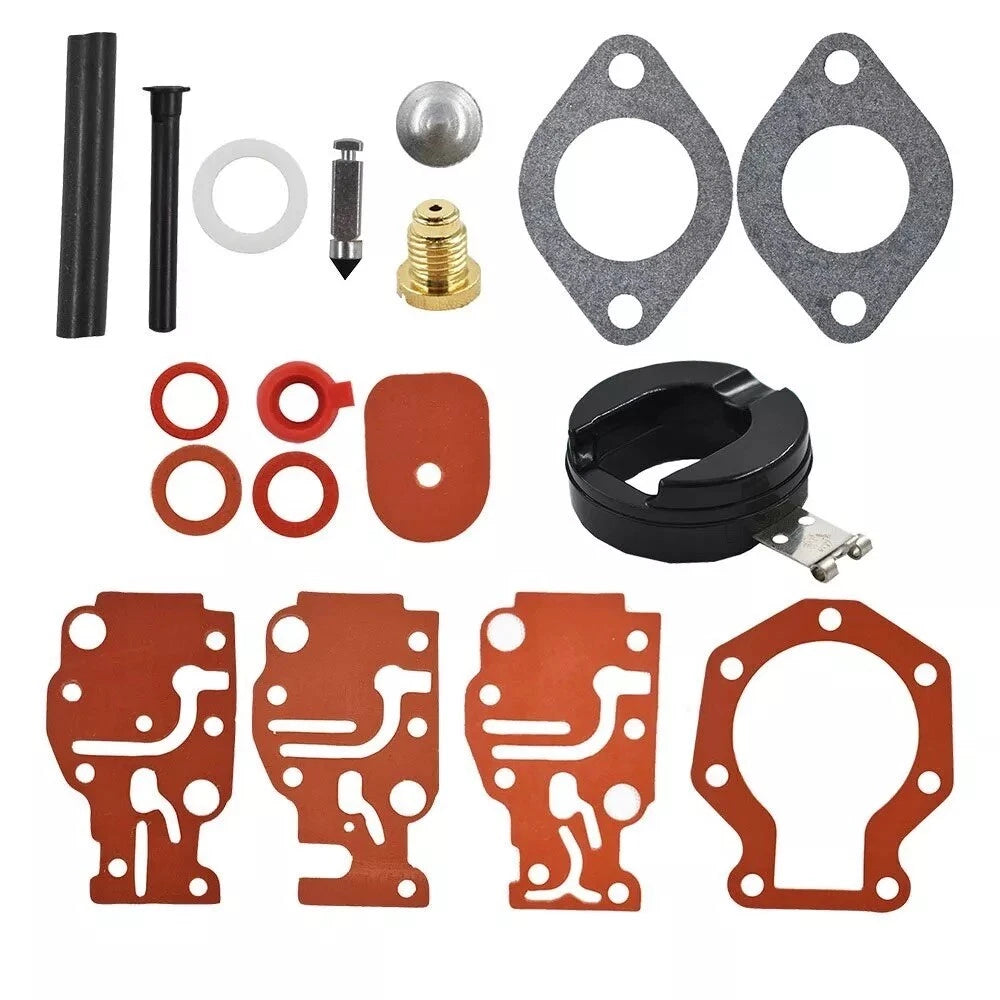 Carburetor Kit for Johnson Evinrude 9.9-15 HP (Repl: 398230, 398508, 431897, 436359)
