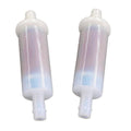 2Pcs Inline Gas Fuel Filter for Johnson Evinrude OMC Outboard (0398327)