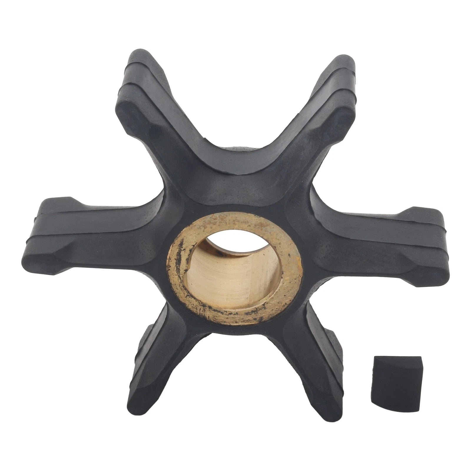 Water Pump Impeller & Key for Evinrude Johnson Outboard (0437080)