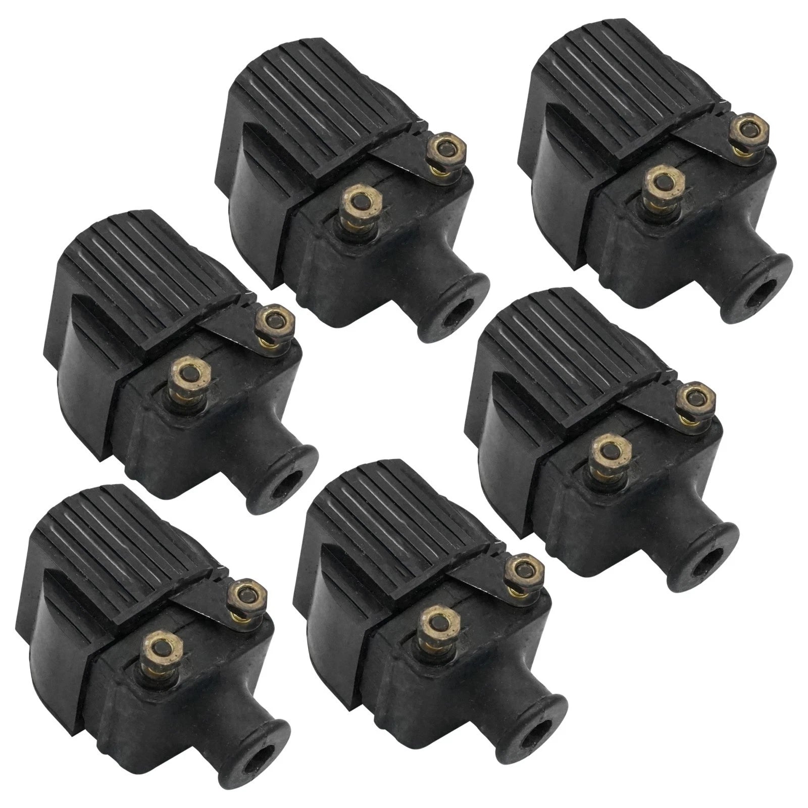Ignition Coils 6-Pack for Mercury Outboard 200Hp (1973–1980, 1982–1999)
