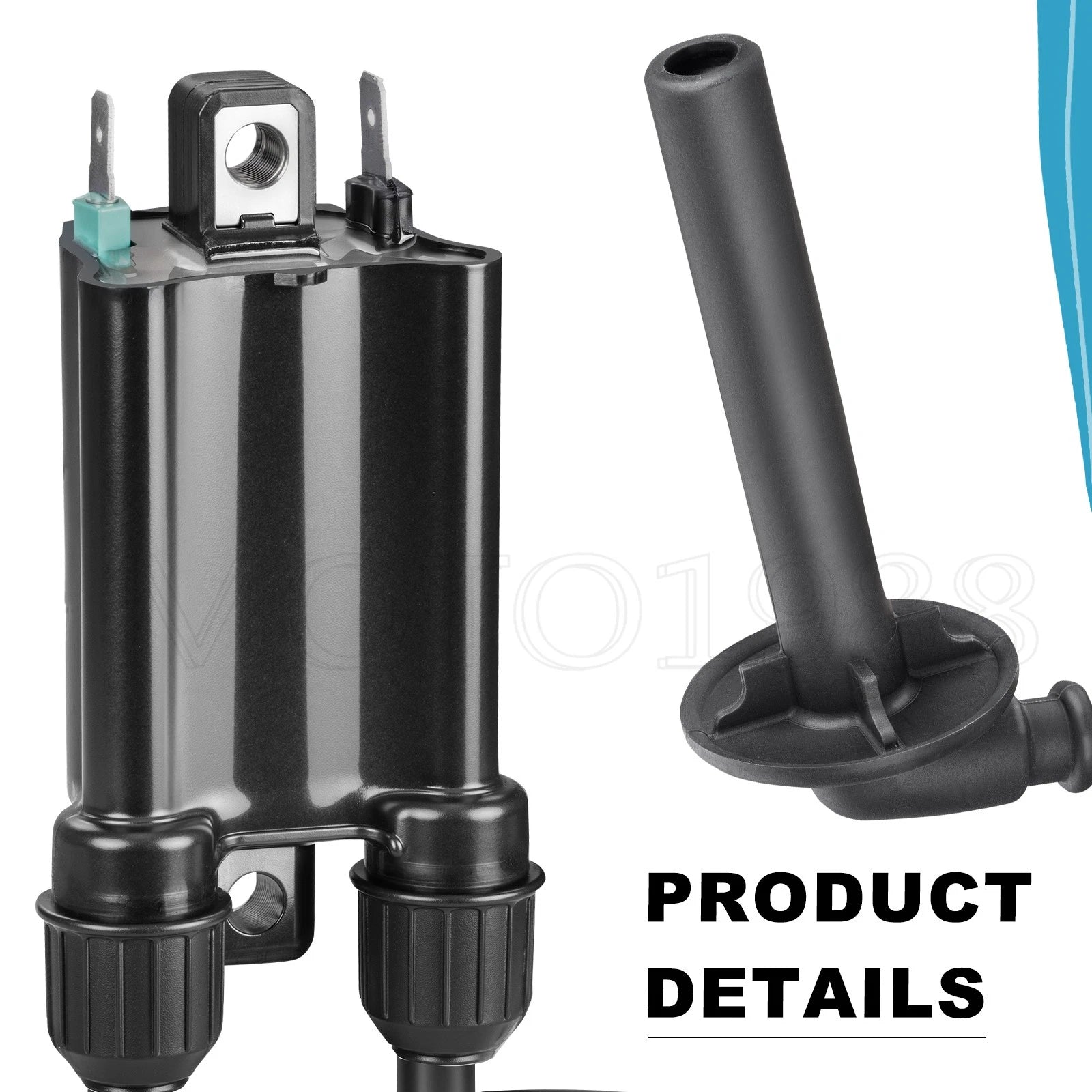 Set of 2 Ignition Coil & Spark Plug for Honda Magna 750 VF750CD (1995–1996)