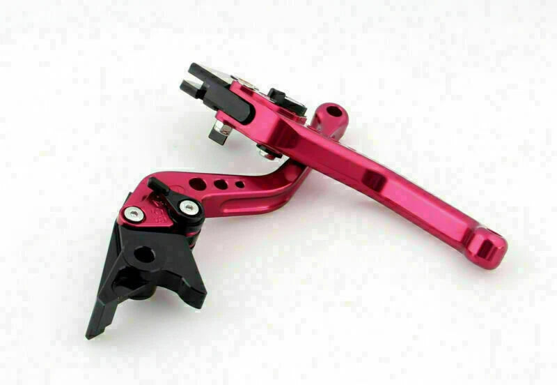 Short Brake Clutch Levers for Yamaha YZF 1000 R1 (2009–2014) Red T9