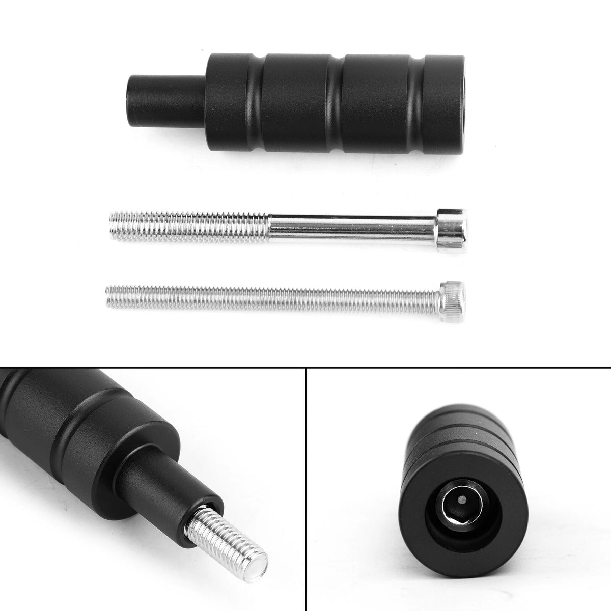 M8 M6 Motorcycle Headlight Fog Light Mount Bracket Extender Support Bar T9