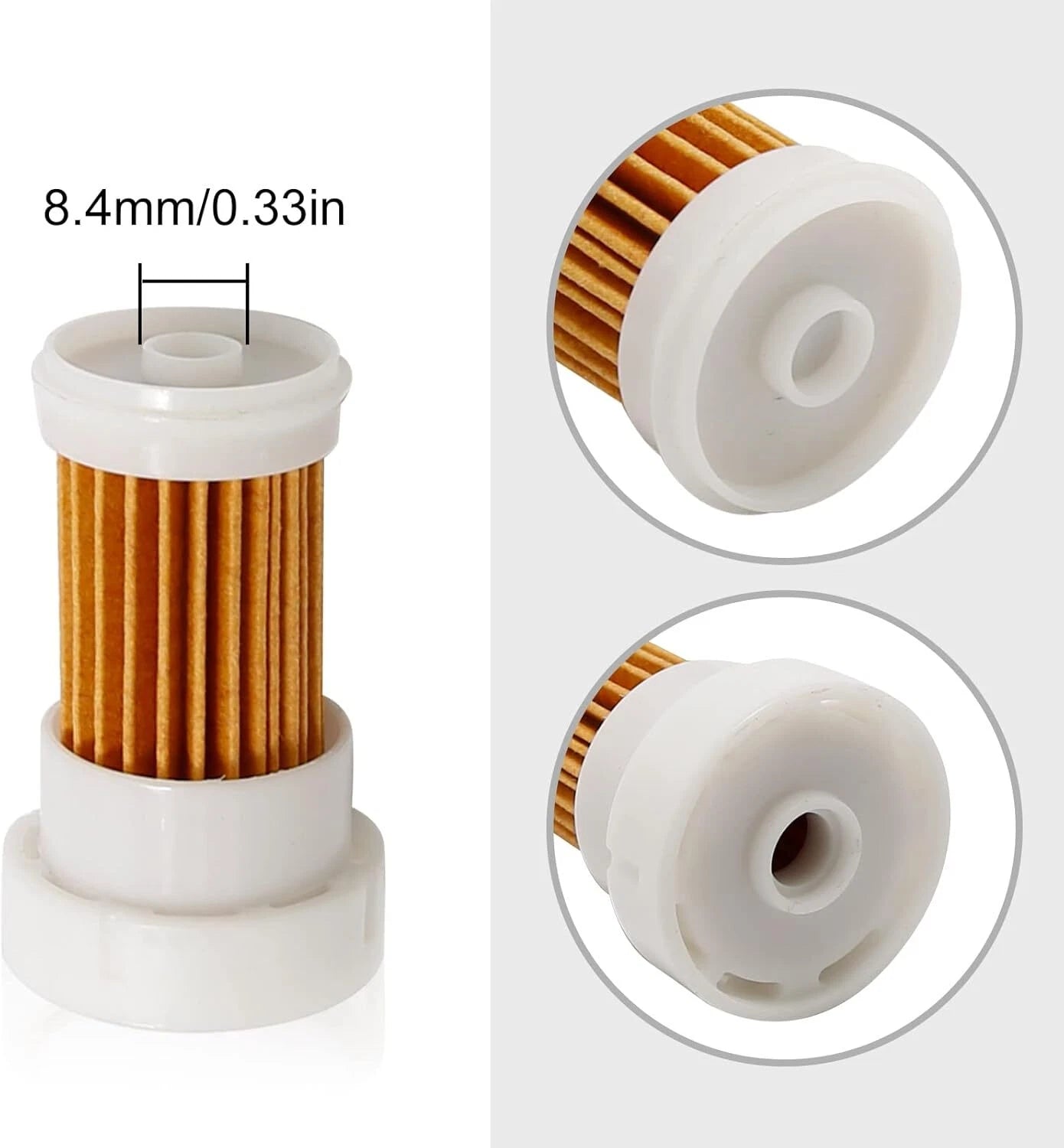 Fuel Filter for Yamaha Outboard 225 250 HP (4-Stroke) (6P2-WS245-00-00, 6P2-24563-00-00)