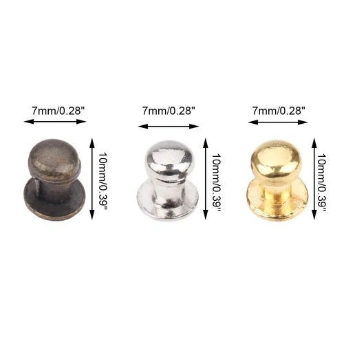 12Pcs Antique Jewelry Box Drawer Knob Pull Handle with Screw