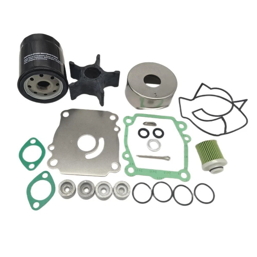 Maintenance Kit for Suzuki Outboard DF100A DF115A DF140A (2000–2005) 17400-92822 15412-92J00