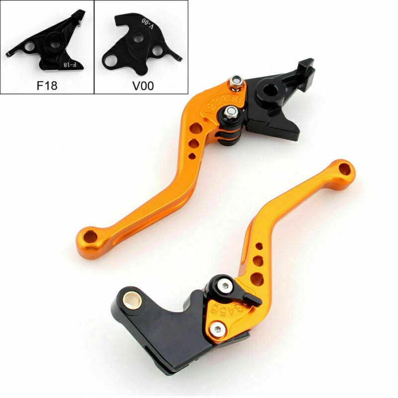 Brake Clutch Levers for Honda VFR 750 800 VTR1000F CBF1000 (1990–2009) Gold T9