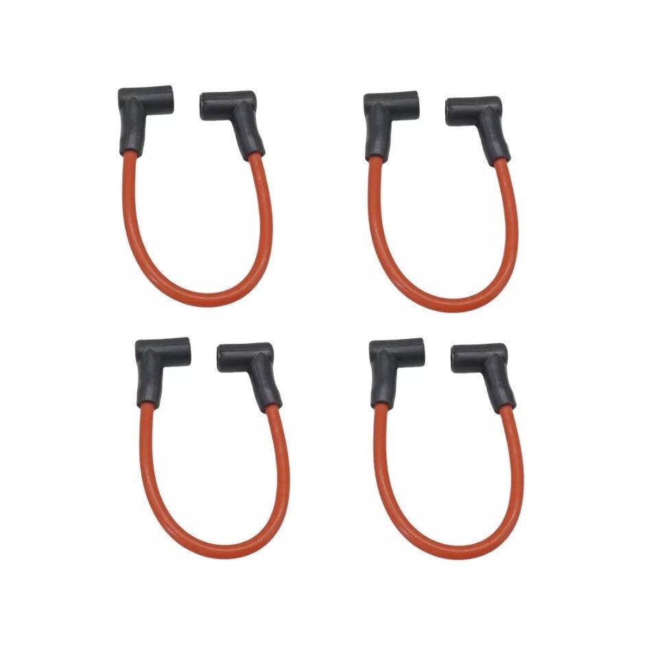 Set of 4 Spark Plug Lead Wires for Johnson Evinrude Outboard (12") 582365 0582365
