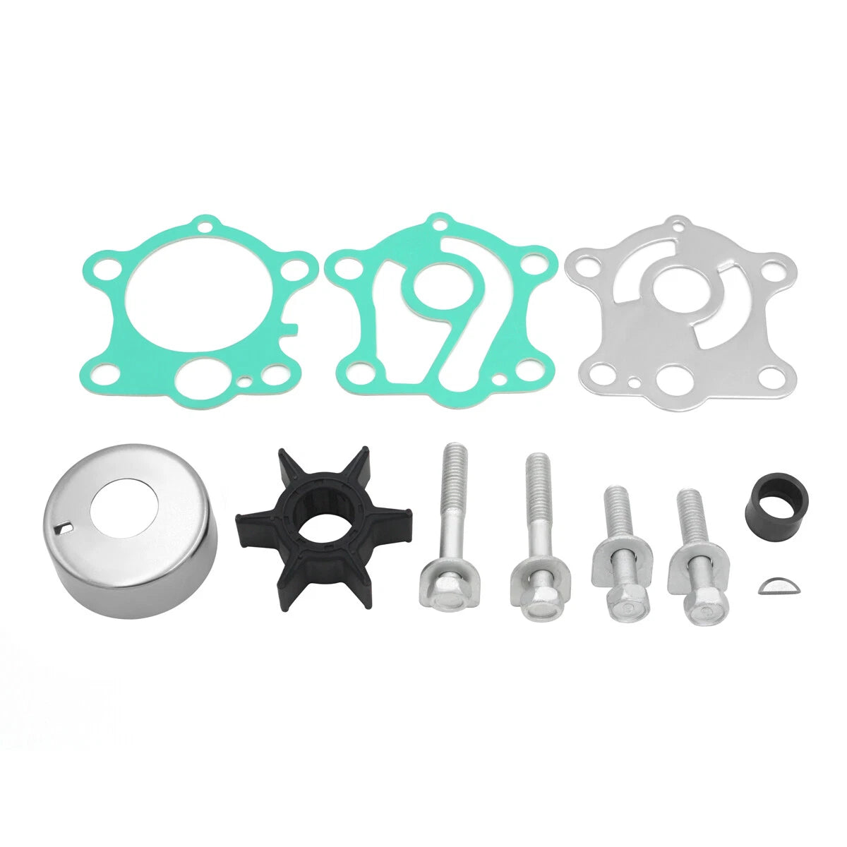 Water Pump Kit for Yamaha 55 HP 2 Stroke (1989–1995) 663-W0078-A0 663-W0078-00 18-3425